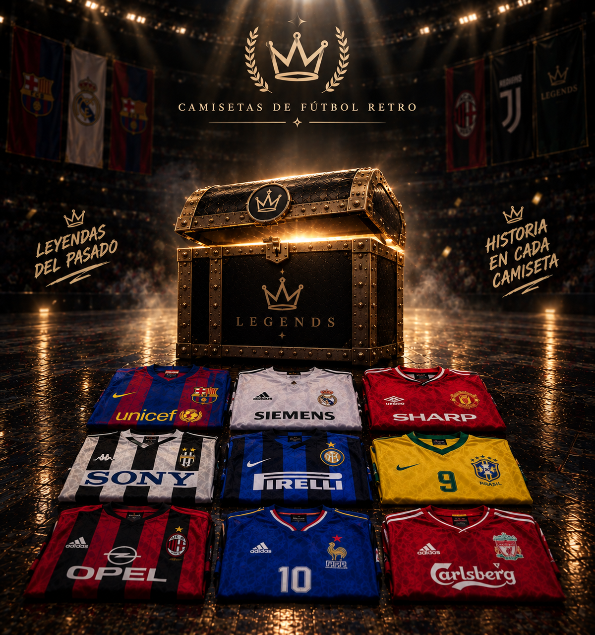 Mystery Box Camisetas Retro