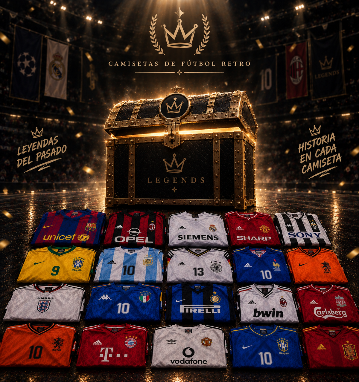 Mystery Box Camisetas Retro